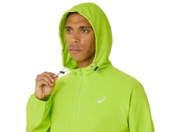 Cheap ASICS MEN PR LYTE PACKABLE JACKET Lime Zest