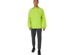 Cheap ASICS MEN PR LYTE PACKABLE JACKET Lime Zest