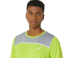 New ASICS MEN PR LYTE SHORT SLEEVE Lime Zest