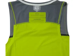 Shop ASICS MEN PR LYTE SINGLET Lime Zest