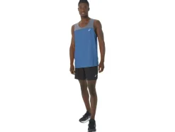 Best Sale ASICS MEN PR LYTE SINGLET Azure/Metropolis