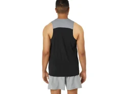Shop ASICS MEN PR LYTE SINGLET Performance Black/Sheet Rock