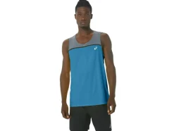 Best ASICS MEN PR LYTE SINGLET Island Blue