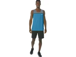 Best ASICS MEN PR LYTE SINGLET Island Blue