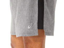 Fashion ASICS MEN READY SET 5IN SHORT Dark Grey Heather/Performance Black