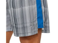 Sale ASICS MEN READY-SET 7IN GRAPHIC SHORT French Blue Print/Lake Drive