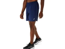 Clearance ASICS MEN READY-SET 7IN SHORT Indigo Blue