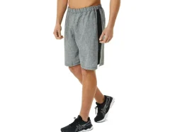Cheap ASICS MEN READY-SET 9IN SHORT Dark Grey Heather/Performance Black