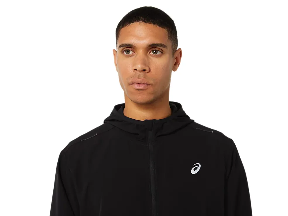 Cheap ASICS MEN READY-SET JACKET Performance Black