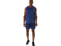 Cheap ASICS MEN READY-SET LYTE SINGLET Indigo Blue