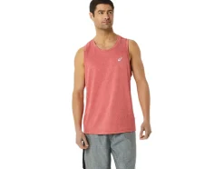 Online ASICS MEN READY-SET LYTE SINGLET Classic Red Heather