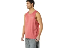 Online ASICS MEN READY-SET LYTE SINGLET Classic Red Heather