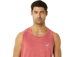 Online ASICS MEN READY-SET LYTE SINGLET Classic Red Heather