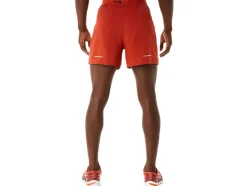 New ASICS MEN ROAD 5IN SHORT Spice Latte
