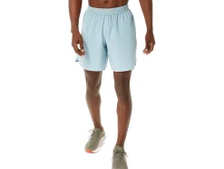 Outlet ASICS MEN ROAD 7IN SHORT Light Steel