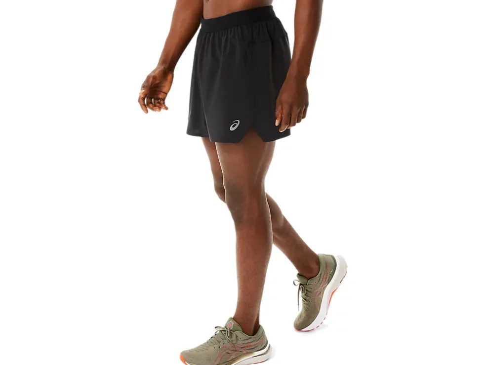 Online ASICS MEN ROAD 5IN SHORT Performance Black