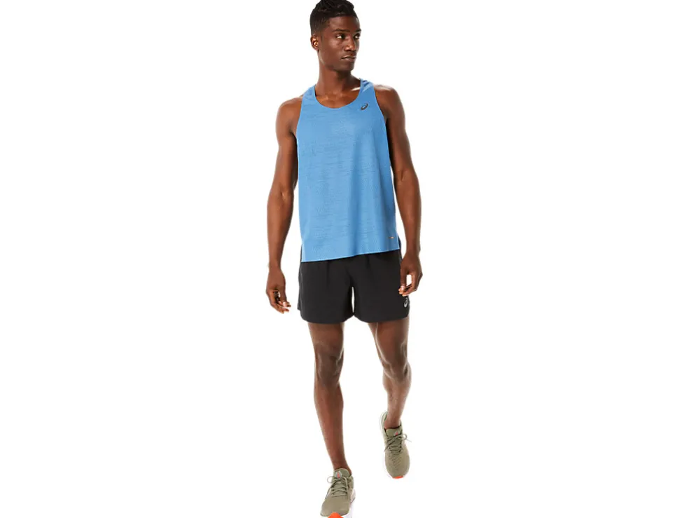 Online ASICS MEN ROAD 5IN SHORT Performance Black