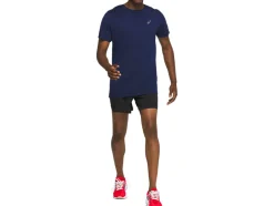 Clearance ASICS MEN ROAD 5IN SHORT Performance Black