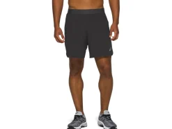 Online ASICS MEN ROAD 2-N-1 7IN SHORT Graphite Grey