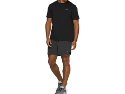 Online ASICS MEN ROAD 2-N-1 7IN SHORT Graphite Grey
