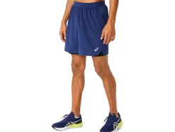 Cheap ASICS MEN ROAD 2-N-1 7IN SHORT Deep Ocean/Performance Black