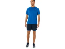 Online ASICS MEN ROAD 2-N-1 7IN SHORT French Blue/Lake Drive