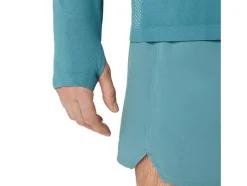 Clearance ASICS MEN SEAMLESS LONG SLEEVE TOP Ocean Haze/Foggy Teal