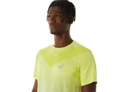 Cheap ASICS MEN SEAMLESS SHORT SLEEVE TOP Light Sage/Lime Zest