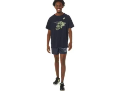 Outlet ASICS MEN SHOES GRAPHIC SHORT SLEEVE TOP Midnight