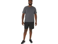 Flash Sale ASICS MEN SHORT SLEEVE HTHR TECH TOP Dark Grey Heather