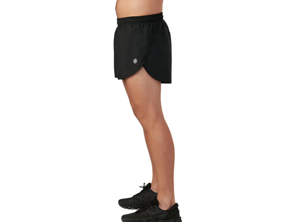 Hot ASICS MEN SPLIT SHORT Performance Black