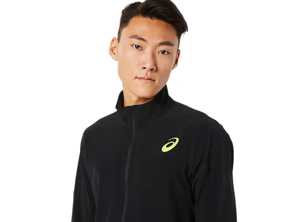 Store ASICS MEN STRETCH WOVEN JACKET Performance Black