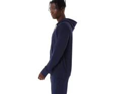 Outlet ASICS MEN TECH FULL ZIP HOODIE Peacoat/Perf Black