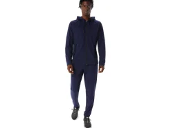 Outlet ASICS MEN TECH FULL ZIP HOODIE Peacoat/Perf Black