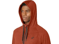 Hot ASICS MEN TECH FZ HOODIE 2.0 Spice Latte Spacedye