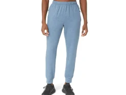 Discount ASICS MEN TECH PANT 2.0 Steel Blue Spacedye