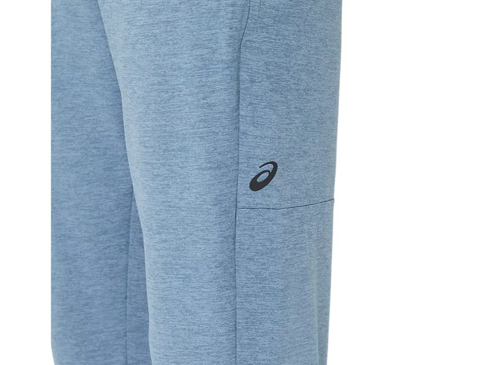 Discount ASICS MEN TECH PANT 2.0 Steel Blue Spacedye