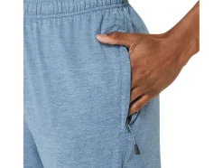 Discount ASICS MEN TECH PANT 2.0 Steel Blue Spacedye