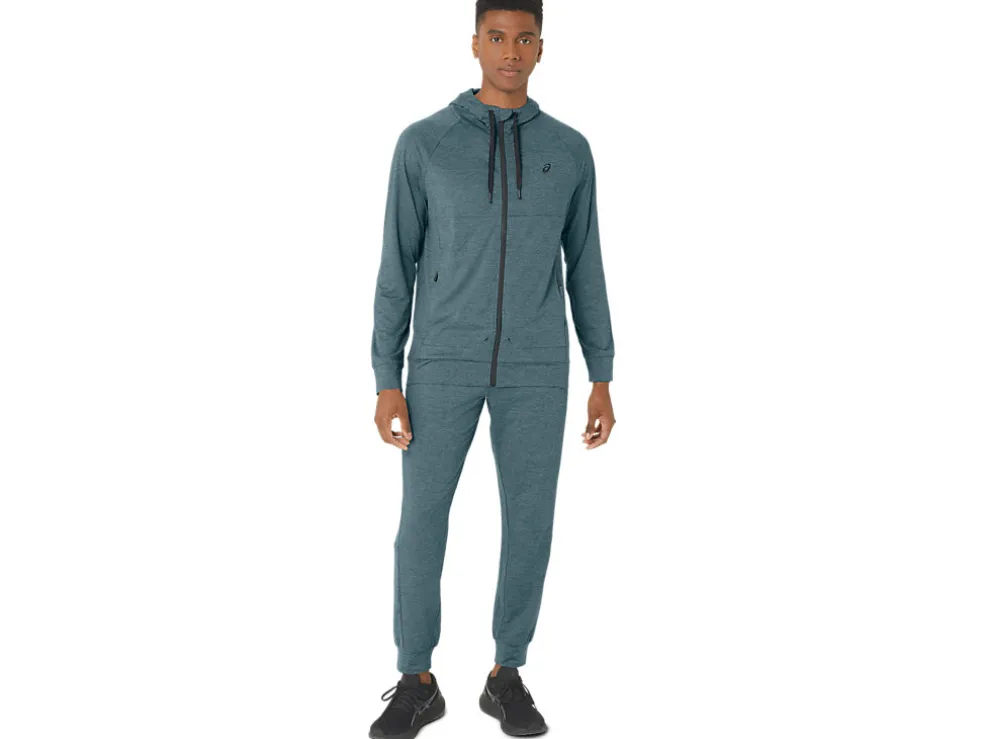 Best Sale ASICS MEN TECH PANT 2.0 Foggy Teal Spacedye