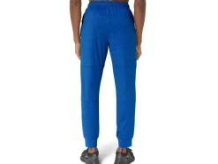 Online ASICS MEN TECH PANT 2.0 Tuna Blue Spacedye