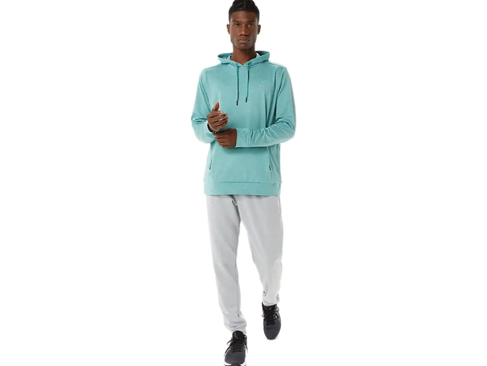 Flash Sale ASICS MEN TECH PULLOVER HOODIE Sage Heather