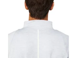 Hot ASICS MEN THERMOPOLIS QUARTER ZIP Light Grey Heather