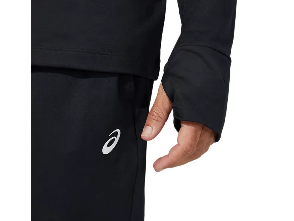 Sale ASICS MEN THERMOPOLIS QUARTER ZIP Performance Black