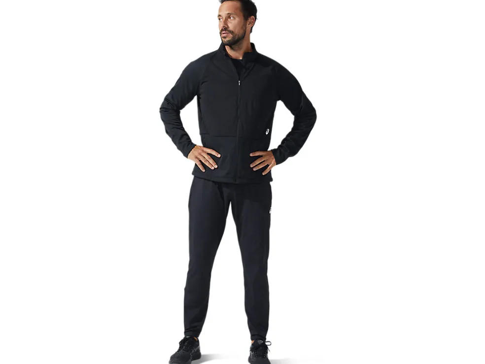 Discount ASICS MEN THERMOPOLIS TAPER PANT Performance Black