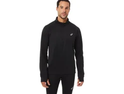 Cheap ASICS MEN THERMOPOLIS WINTER 1/2 ZIP Performance Black
