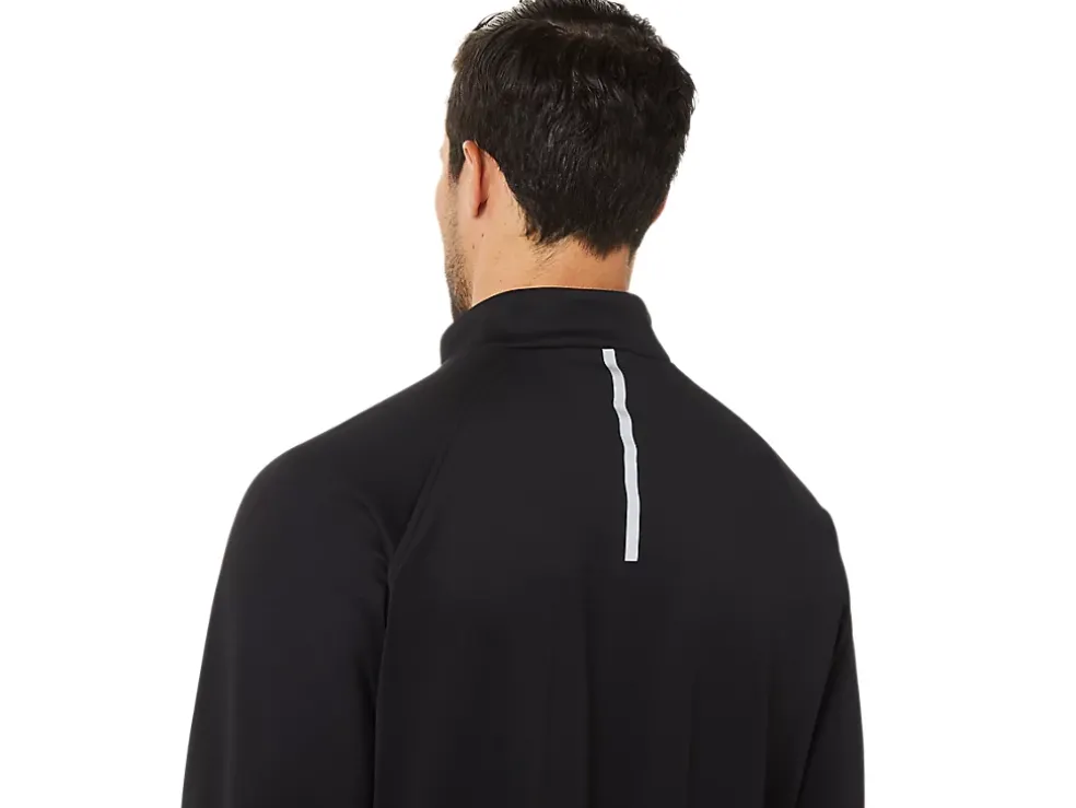 Cheap ASICS MEN THERMOPOLIS WINTER 1/2 ZIP Performance Black