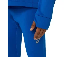 New ASICS MEN THERMOPOLIS WINTER 1/2 ZIP Tuna Blue