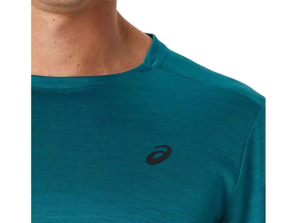 Online ASICS MEN TRAIN SANA LONG SLEEVE Velvet Pine/Metropolis
