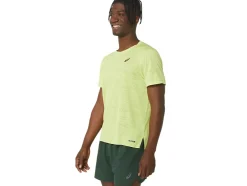 Shop ASICS MEN VENTILATE ACTIBREEZE SHORT SLEEVE TOP Glow Yellow