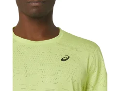 Shop ASICS MEN VENTILATE ACTIBREEZE SHORT SLEEVE TOP Glow Yellow